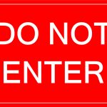Free 'do Not Enter' Sign Template | Templates At Allbusinesstemplates   Free Printable Sign Templates