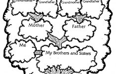Free Download – Family Tree Coloring Page | Genealogy, Charts, Dna – My Family Tree Free Printable Worksheets