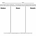 Free Earth Day Worksheets: Reduce, Reuse, Recycle!   Free Printable   Free Printable Recycling Worksheets