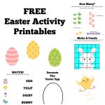 Free Easter Activity Printables {Craft & Learn}     Free Printable Craft Activities