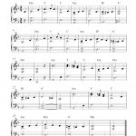 Free Easy Christmas Piano Sheet Music | What Child Is This?   Free Printable Sheet Music For Piano