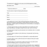 Free Easy Lease Agreement To Print | Free Printable Lease Agreement   Blank Lease Agreement Free Printable