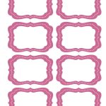 Free Editable Printable Labels Pink | Chart And Printable World   Free Editable Printable Labels