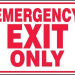 Free Emergency Exit Signs, Download Free Clip Art, Free Clip Art On   Free Printable No Exit Signs
