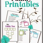 Free Family Printables | Activity Days | Family Theme, Family   My Family Tree Free Printable Worksheets