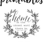 Free Farmhouse Printables For Your Home   The Mountain View Cottage   Free Printable Sud