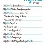 Free Fathers Day Printable | It's Preschool (Song) Prek   Free Printable Fathers Day Cards For Preschoolers