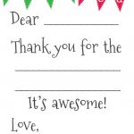 Free Fill In The Blank Thank You Cards | Printables | Pinterest   Fill In The Blank Thank You Cards Printable Free