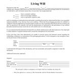 Free Florida Living Will Form   Pdf | Eforms – Free Fillable Forms   Free Printable Florida Last Will And Testament Form
