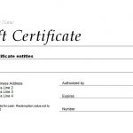 Free Gift Certificate Templates You Can Customize   Free Printable Gift Certificate Templates For Massage