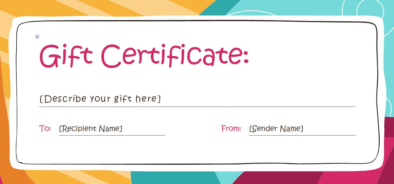 Free Gift Certificate Templates You Can Customize - Free Printable Massage Gift Certificate Templates