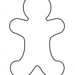 Free Gingerbread Man Outline, Download Free Clip Art, Free Clip Art   Gingerbread Template Free Printable
