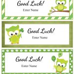 Free Good Luck Cards For Kids | Customize Online & Print At Home   Free Printable Good Luck Cards