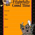 Free Halloween Flyer Invitations Printable | Food | Pinterest   Free Printable Birthday Party Flyers
