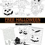 Free Halloween Printable Activity Sheets For Kids | Holidays   Free Printable Halloween Activities