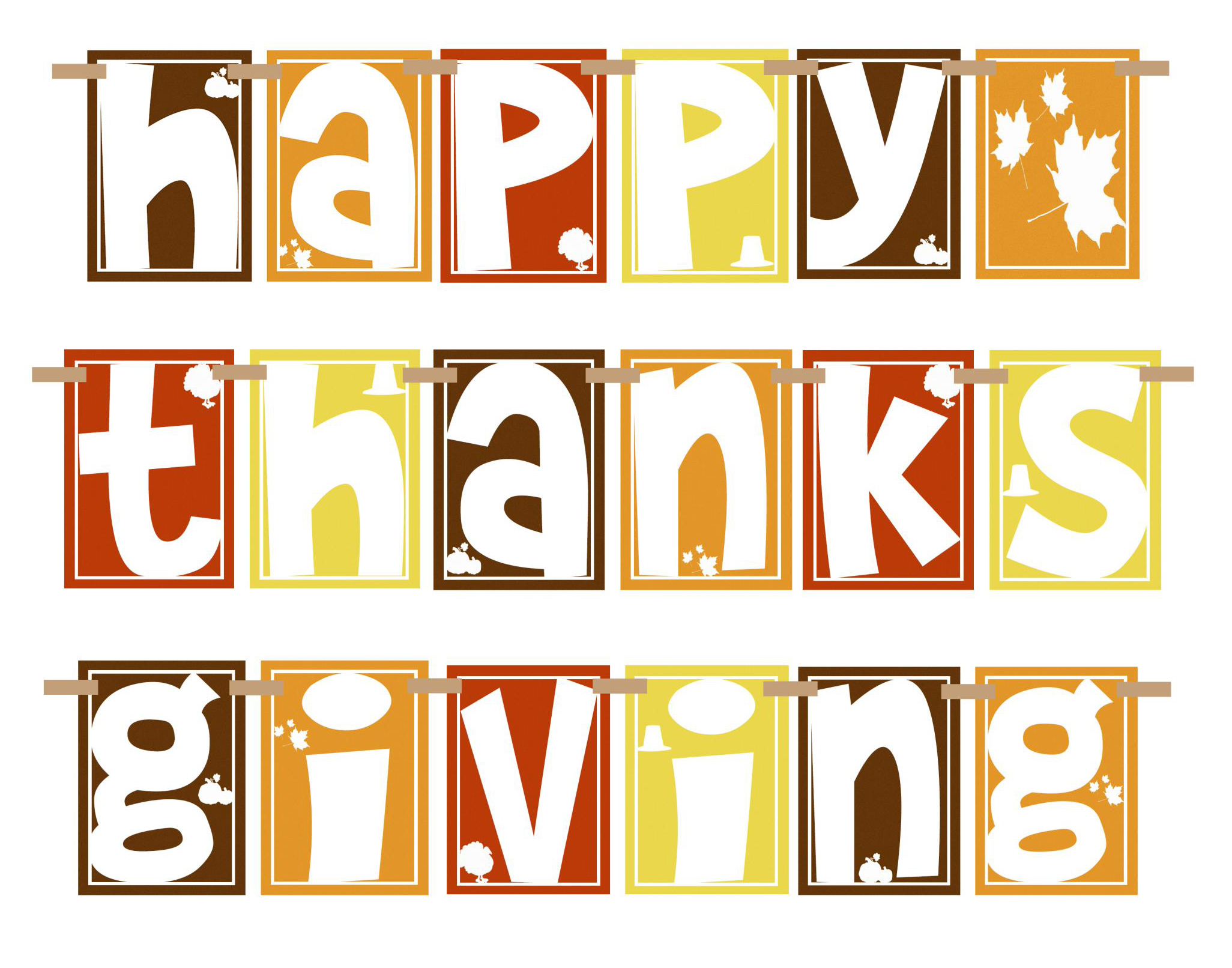 Free Happy Thanksgiving Clipart, Download Free Clip Art, Free Clip - Free Printable Thanksgiving Graphics