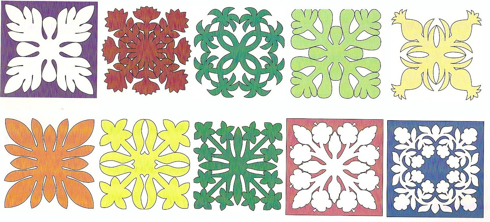 Printable Free Printable Hawaiian Quilt Patterns