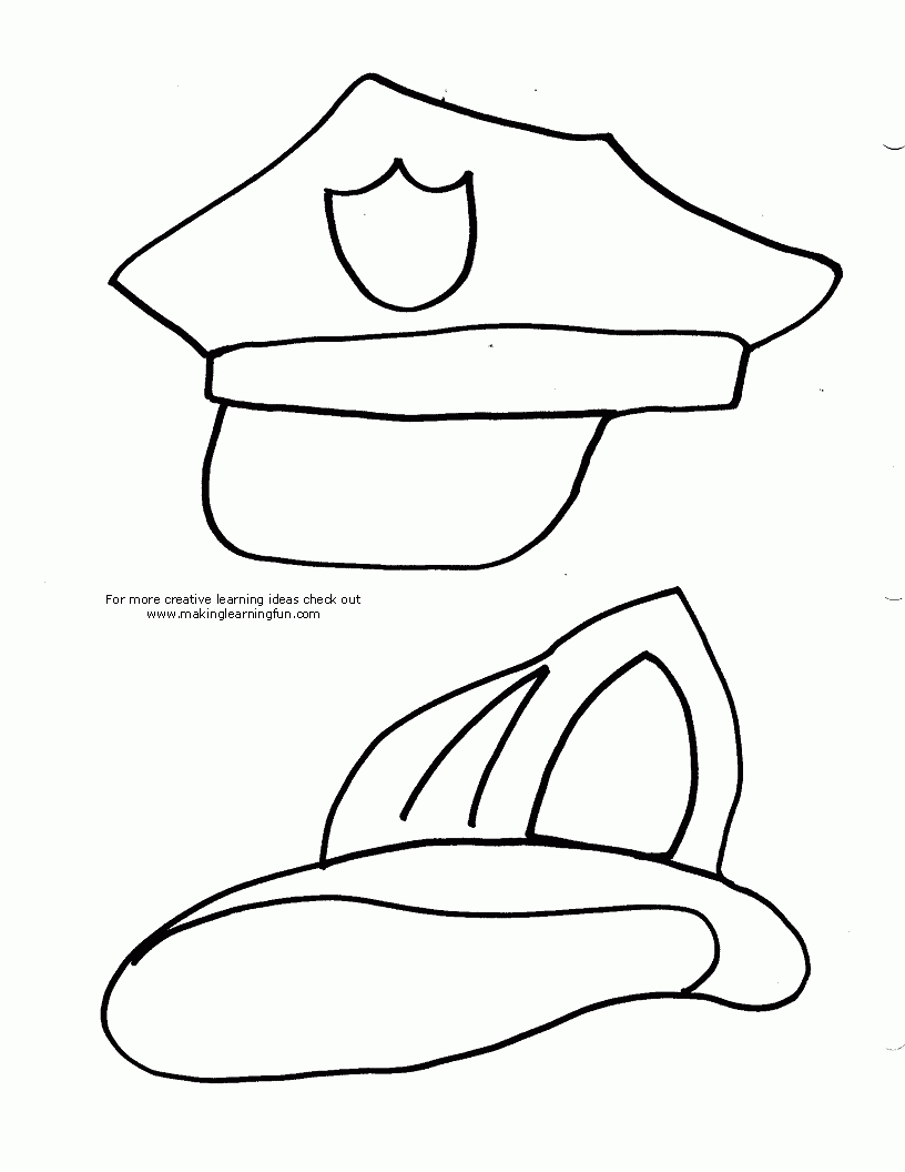 Free How To Draw A Police Hat, Download Free Clip Art, Free Clip Art - Free Printable Police Hat