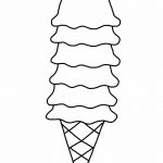 Free Ice Cream Cone Coloring Page, Download Free Clip Art, Free Clip   Ice Cream Cone Template Free Printable