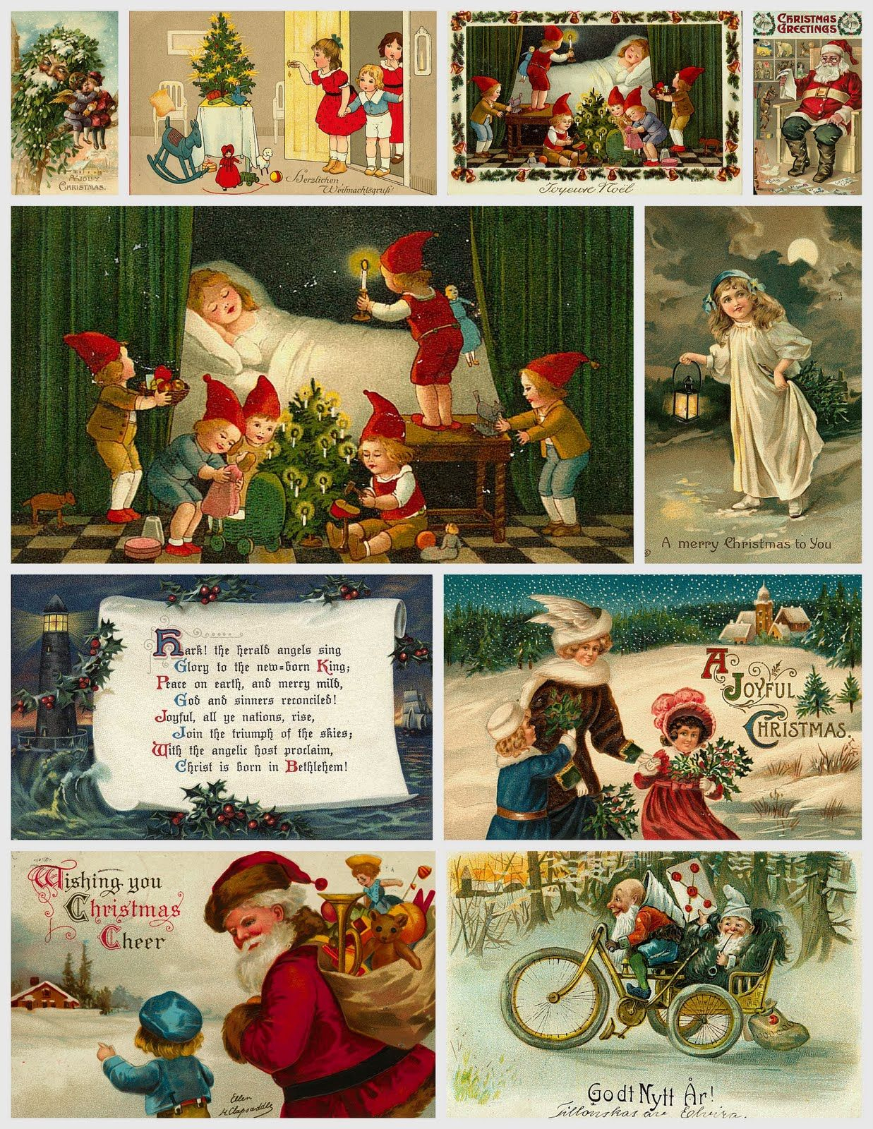 Free Images: Christmas Collages For You! | *+* Free Holiday - Free Printable Christmas Photo Collage