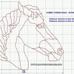 Free Intarsia Patterns | Hobby Horse Plan   Version 1   Horse Head   Free Printable Intarsia Patterns