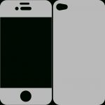 Free Iphone 6 Skin Template   Free Printable Iphone Skins