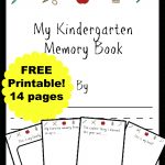Free Kindergarten Memory Book (Homeschool Edition | Best Of Mrs   Free Printable Preschool Memory Book