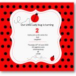 Free Ladybug Party Printables Stunning Free Printable Ladybug Baby   Free Printable Ladybug Baby Shower Invitations Templates