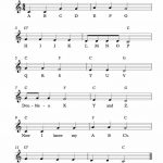 Free Lead Sheet – Alphabet Song In 2019 | Free Sheet Music | Music   Free Sheet Music For Clarinet Printable