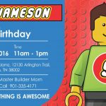Free Lego Birthday Invitations For Donny | Invitation Ideas Template   Lego Party Invitations Printable Free