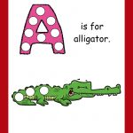 Free} Letter A Animal Alphabet Dots Printable! | Preschool Powol Packets   Free Printable Animal Alphabet Letters