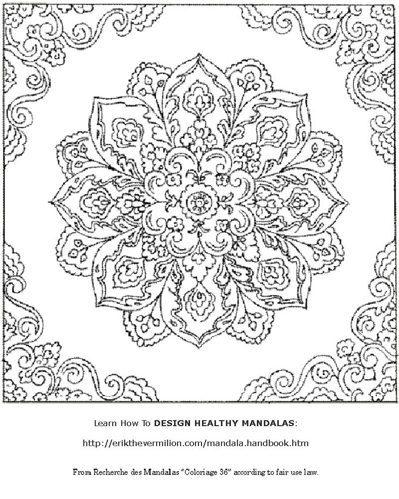 Free Mandala Coloring Book Printable Pages | Coloring-Mandalas - Free Printable Mandalas