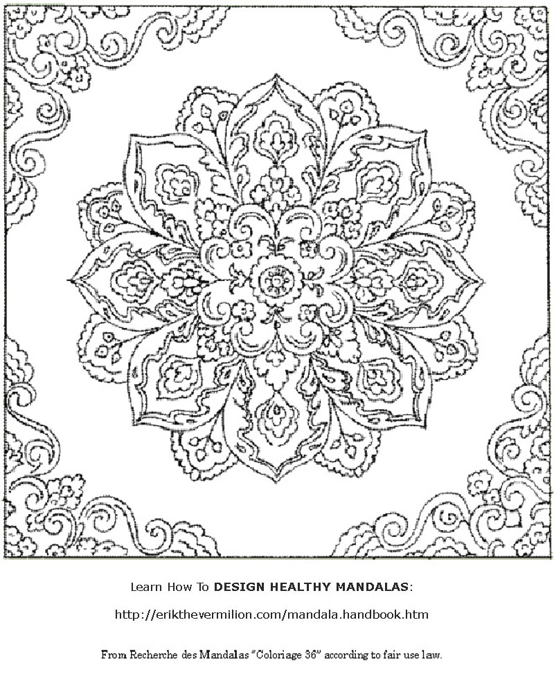 Free Mandalas To Print | Free Mandala Coloring Book Printable Pages - Free Printable Mandala Coloring Pages For Adults