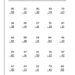 Free Math Printouts From The Teacher's Guide   Free Printable Addition And Subtraction Worksheets
