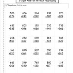 Free Math Worksheets And Printouts   Free Printable Math Sheets