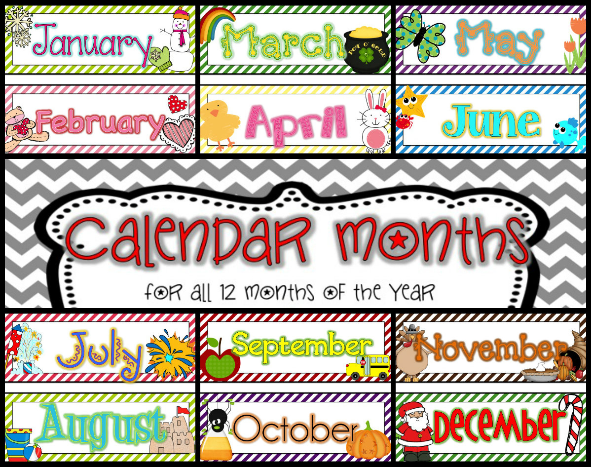 Free Month Calendar Cliparts, Download Free Clip Art, Free Clip Art - Free Printable Clipart For August