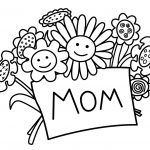 Free Mothers Day Coloring Pages   Nocrc   Free Printable Mothers Day Coloring Cards