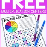 Free Multiplication Centers | Favorite Teaching Resources   Free Printable Math Centers