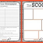 Free Newspaper Template For Kids Printable | School Ideas | Kids   Free Printable Newspaper Templates For Students