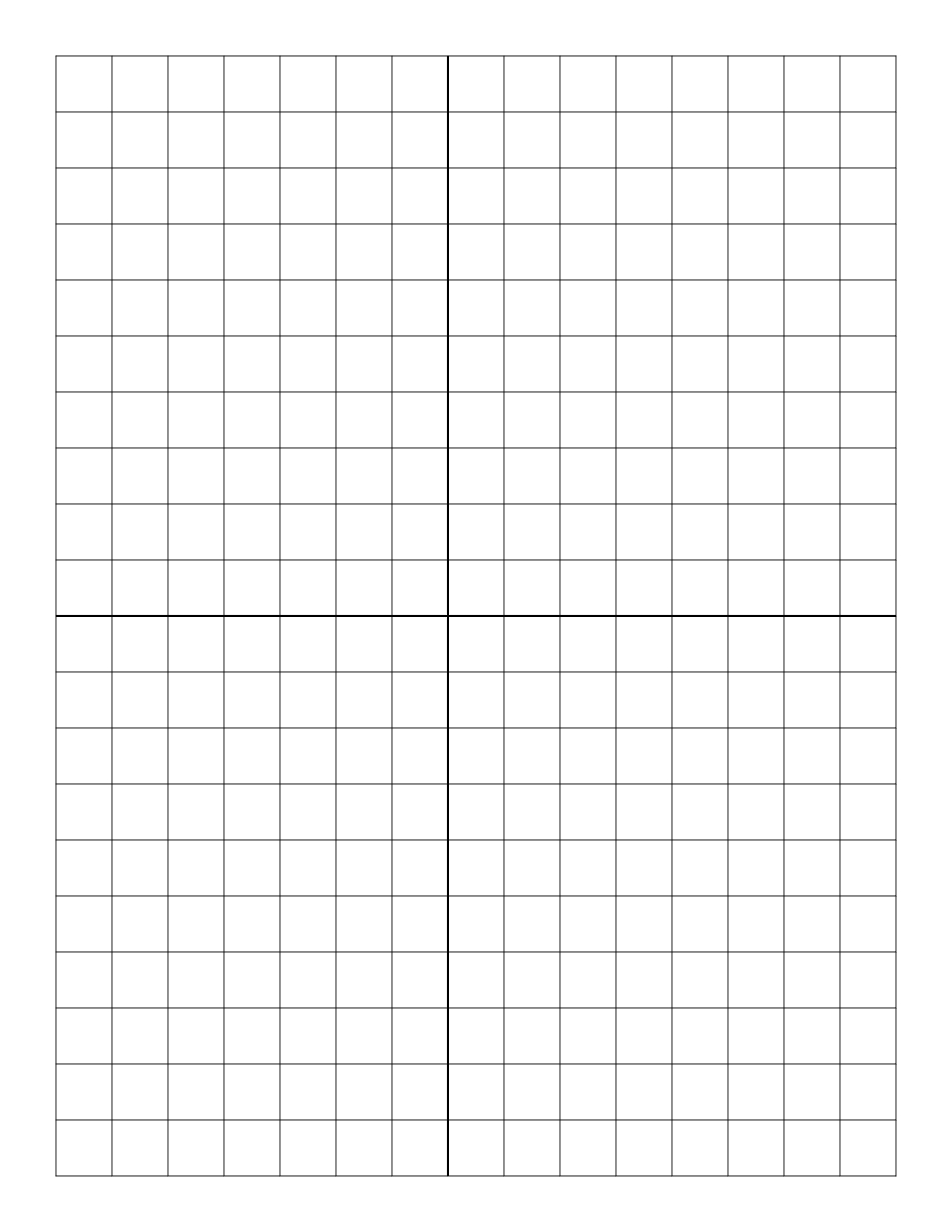 Free Online Graph Paper / Plain - Free Printable Graph Paper With Numbers