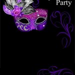 Free Online Masquerade Invitation | Invitations Online   Free Printable Masquerade Masks