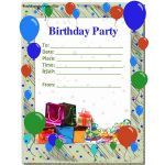 Free Party Invitation Maker Online | Star Wars Party Invitation   Make Printable Party Invitations Online Free