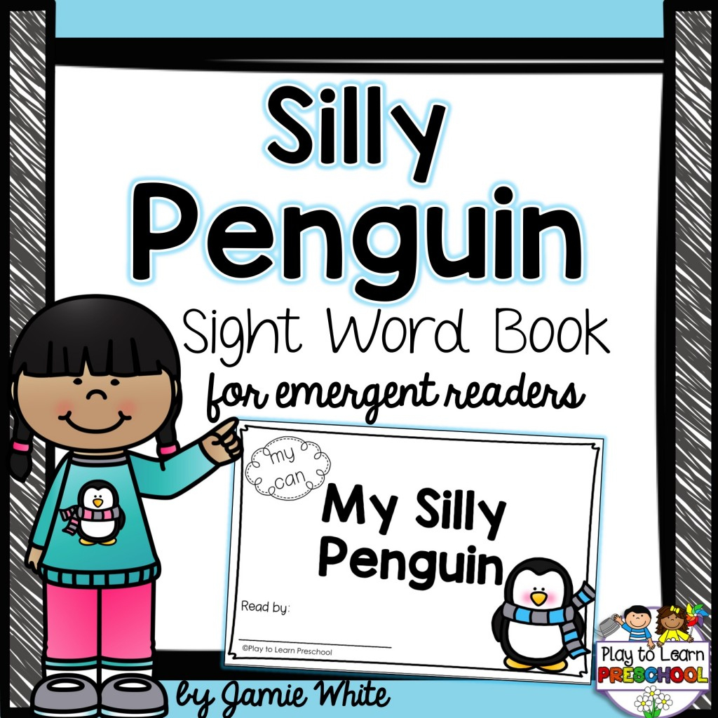Free Penguin Emergent Reader Book - Free Printable Books For Kindergarten
