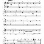 Free Piano Arrangement Sheet Music – It Is Well With My Soul   Free Printable Piano Pieces