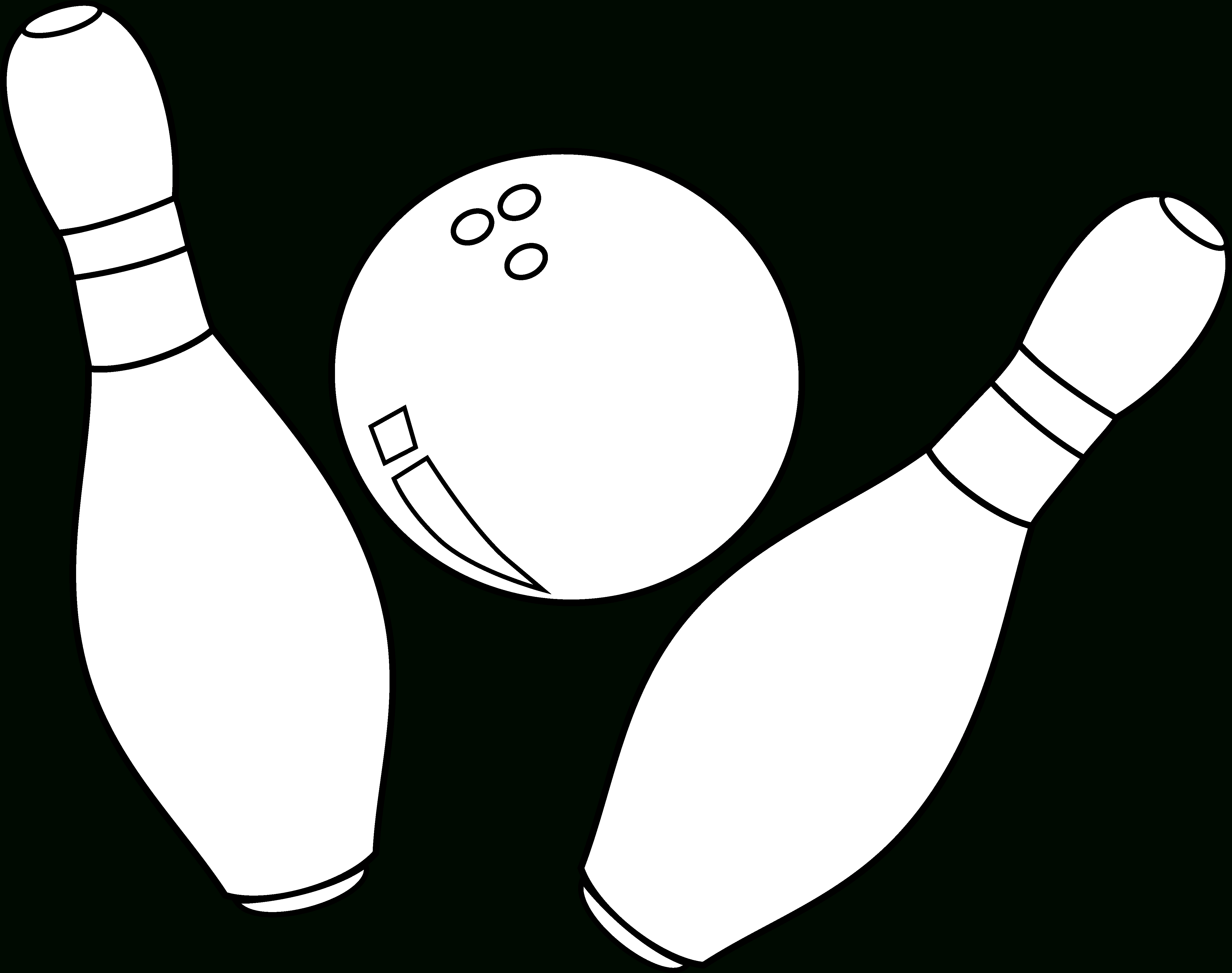 Free Pictures Of Bowling Pins And Balls, Download Free Clip Art - Free Printable Bowling Ball Template