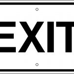 Free Pictures Of Exit Signs, Download Free Clip Art, Free Clip Art   Free Printable Exit Signs With Arrow