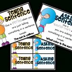 Free Posters And Sorting Cards For Telling And Asking Sentences   Punctuation Posters Printable Free