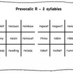 Free Prevocalic & Vocalic R Tic Tac Toea Scoop Of Speech | Tpt   Free Printable Vocalic R Worksheets