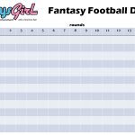 Free Print At Home Fantasy Football Draft Board | Female Fans   Fantasy Football Draft Sheets Printable Free