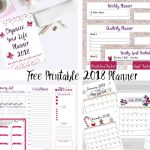 Free Printable 2018 Planner  35+ Pages!   Planner 2018 Printable Free